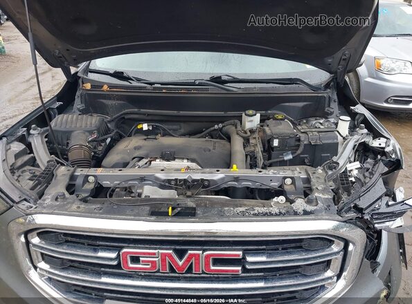 3GKALVEX5LL224021 2020 GMC TERRAIN Gray Widok z tyłu