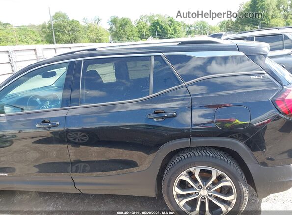 3GKALVEX7JL376296 2018 GMC TERRAIN Black Widok wnętrza 360 stopni