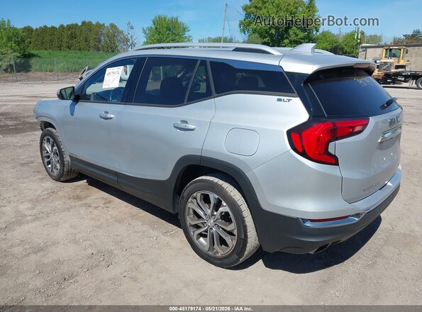 3GKALVEX7KL277303 2019 GMC TERRAIN Silver Հետևի ձախ