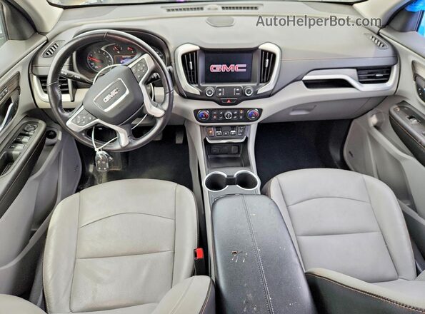 3GKALVEX9KL365852 2019 GMC TERRAIN Silver Dashboard view