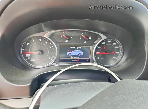 3GKALVEX9KL365852 2019 GMC TERRAIN Silver Instrument cluster view