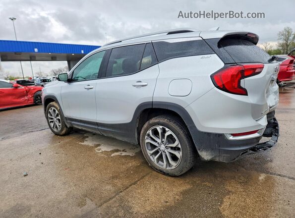 3GKALVEX9KL365852 2019 GMC TERRAIN Silver Rear left
