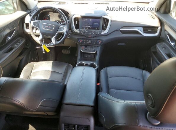 3GKALWEU3JL302529 2018 GMC TERRAIN Blue Widok deski rozdzielczej