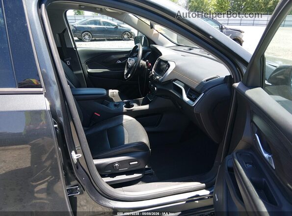 3GKALWEU8JL222739 2018 GMC TERRAIN Серый Вид салона спереди