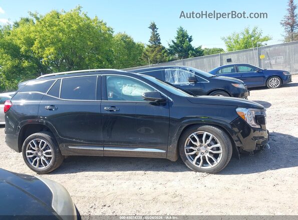 3GKALXEG7RL307485 2024 GMC TERRAIN Black Widok wnętrza z tyłu