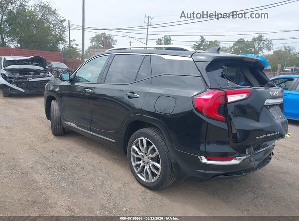 3GKALXEV1NL210534 2022 GMC TERRAIN Черный Задняя левая четверть