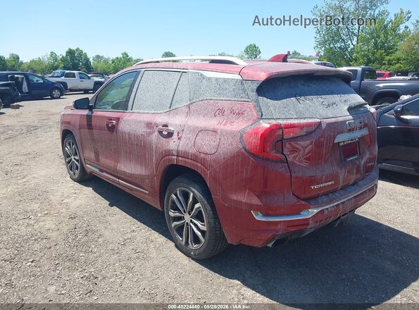 3GKALXEX0KL117548 2019 GMC TERRAIN Red Հետևի ձախ