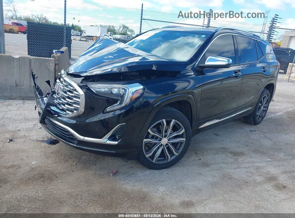 3GKALXEX0LL299642 2020 GMC TERRAIN Black Vista tres cuartos delantera izquierda