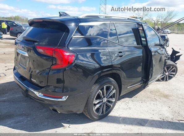 3GKALXEX0LL299642 2020 GMC TERRAIN Black Trasero derecho