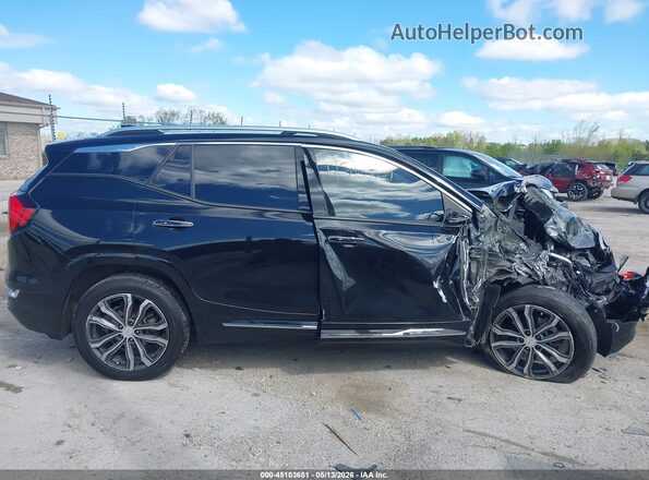 3GKALXEX0LL299642 2020 GMC TERRAIN Black Vista interior trasera