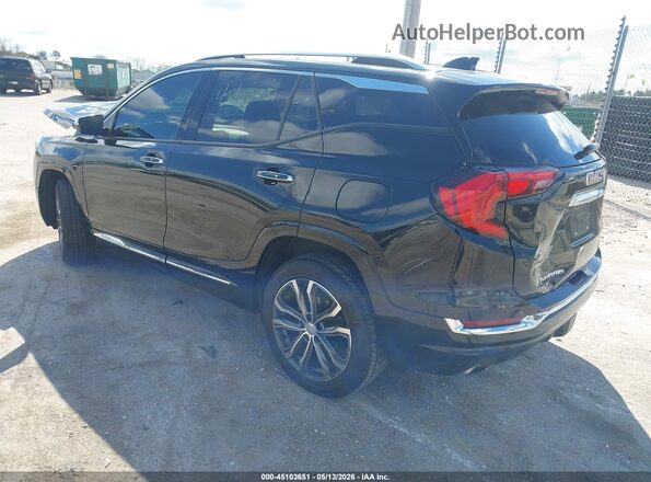 3GKALXEX0LL299642 2020 GMC TERRAIN Black Trasero izquierdo
