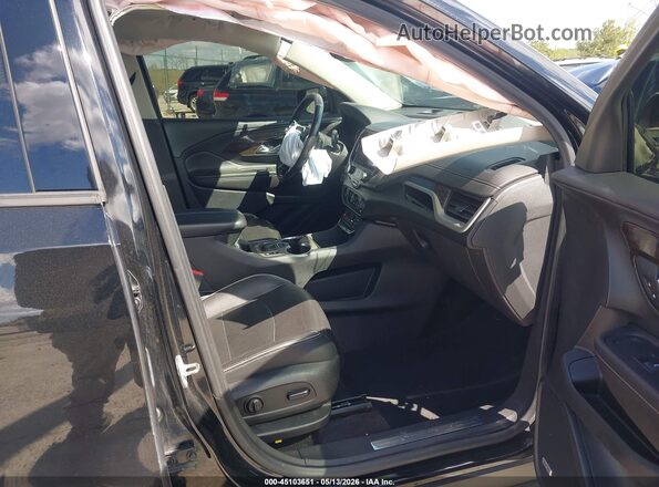 3GKALXEX0LL299642 2020 GMC TERRAIN Black Vista interior delantera