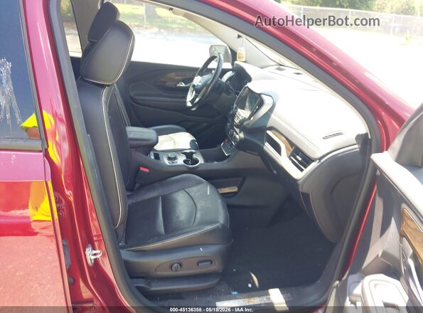 3GKALXEX1JL163565 2018 GMC TERRAIN Red Vista interior delantera
