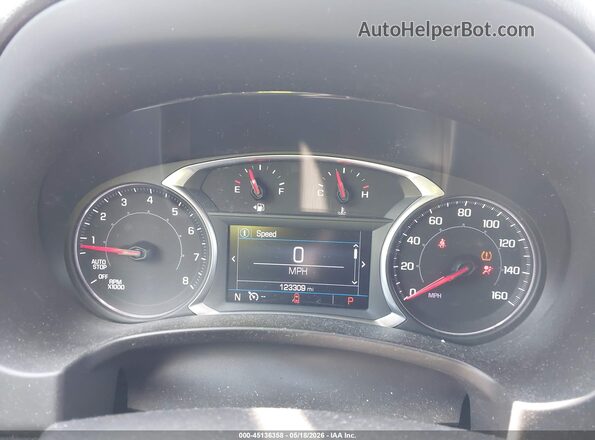 3GKALXEX1JL163565 2018 GMC TERRAIN Red Vista de los asientos traseros