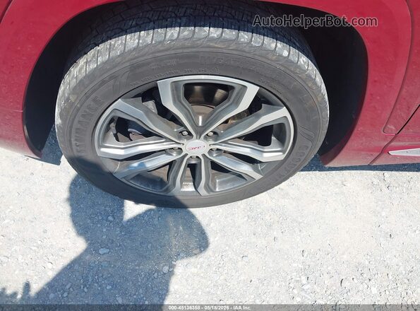 3GKALXEX1JL163565 2018 GMC TERRAIN Red Vista del cuadro de instrumentos