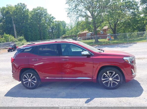 3GKALXEX1JL163565 2018 GMC TERRAIN Red Vista interior de 360 grados