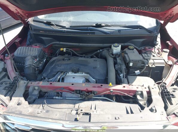 3GKALXEX1JL163565 2018 GMC TERRAIN Red Vista trasera