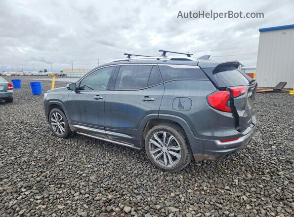 3GKALXEX1JL288324 2018 GMC TERRAIN Black Trasero izquierdo