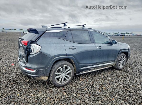 3GKALXEX1JL288324 2018 GMC TERRAIN Black Trasero derecho