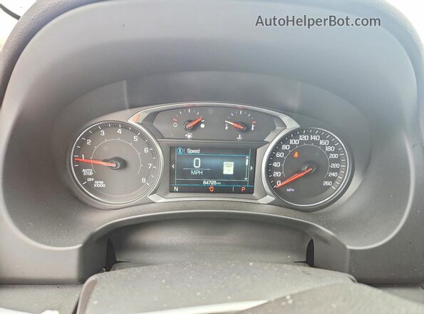 3GKALXEX1JL288324 2018 GMC TERRAIN Black Vista del cuadro de instrumentos