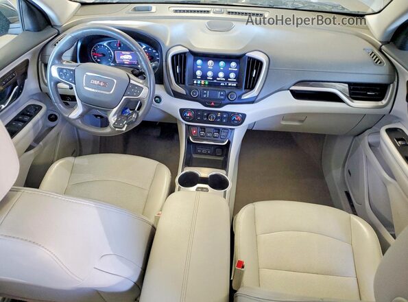 3GKALXEX1KL136139 2019 GMC TERRAIN Gray Вид панелі приладів