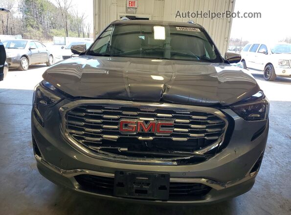 3GKALXEX1KL136139 2019 GMC TERRAIN Gray Вид спереду