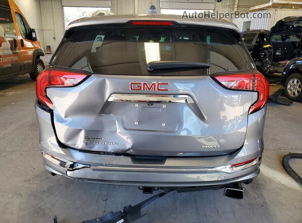 3GKALXEX1KL136139 2019 GMC TERRAIN Gray Вид ззаду