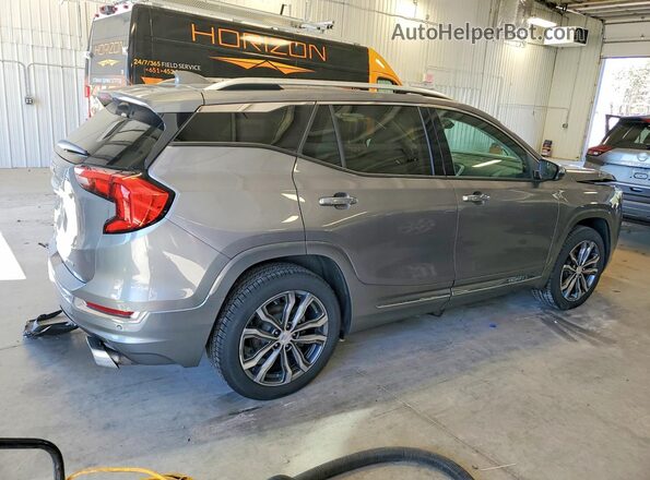 3GKALXEX1KL136139 2019 GMC TERRAIN Gray Задня права чверть