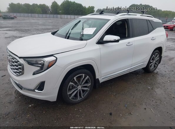 3GKALXEX1LL185391 2020 GMC TERRAIN Белый Передняя левая четверть