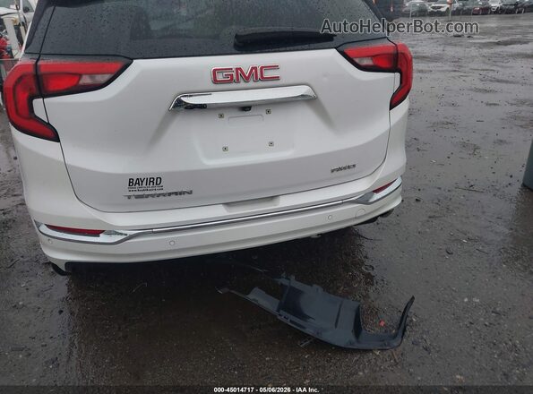 3GKALXEX1LL185391 2020 GMC TERRAIN Белый Вид задней части салона