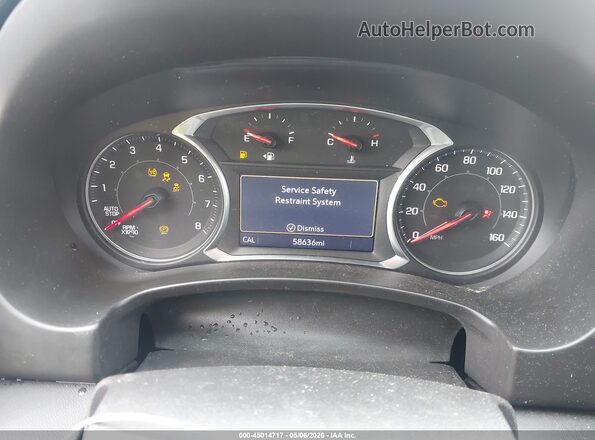 3GKALXEX1LL185391 2020 GMC TERRAIN Белый Вид задних сидений