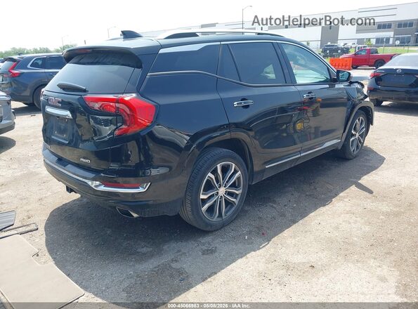 3GKALXEX2JL283360 2018 GMC TERRAIN Black უკანა მარჯვენა