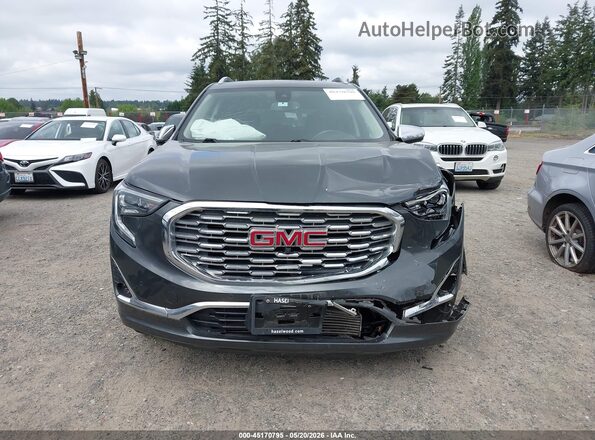 3GKALXEX3JL351066 2018 GMC TERRAIN Gray Instrument cluster view