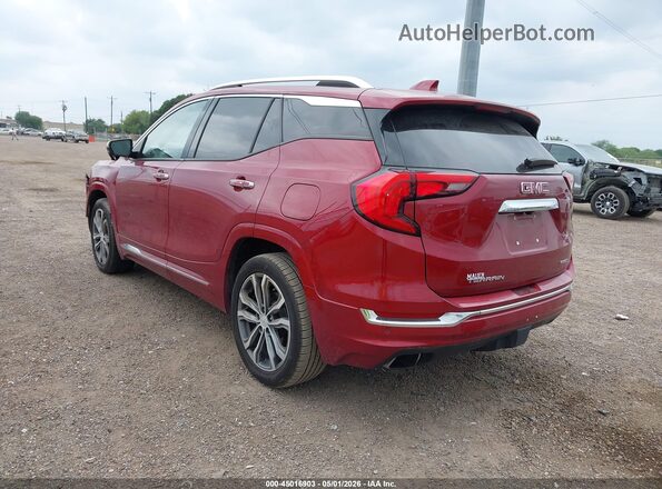 3GKALXEX3KL261840 2019 GMC TERRAIN Red Հետևի ձախ