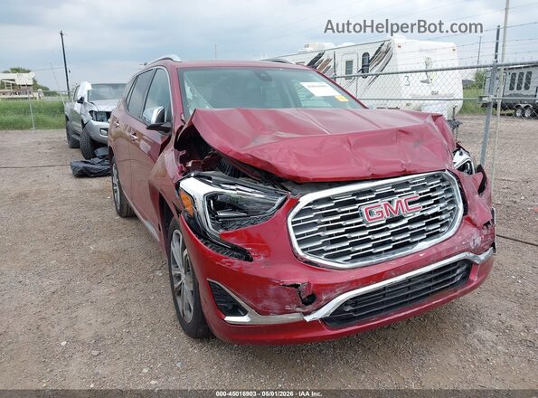 3GKALXEX3KL261840 2019 GMC TERRAIN Red Դիմացի տեսք