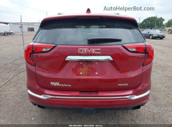 3GKALXEX3KL261840 2019 GMC TERRAIN Red 