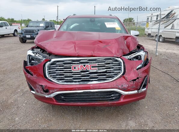 3GKALXEX3KL261840 2019 GMC TERRAIN Red Սարքավորումների վահանակի տեսք