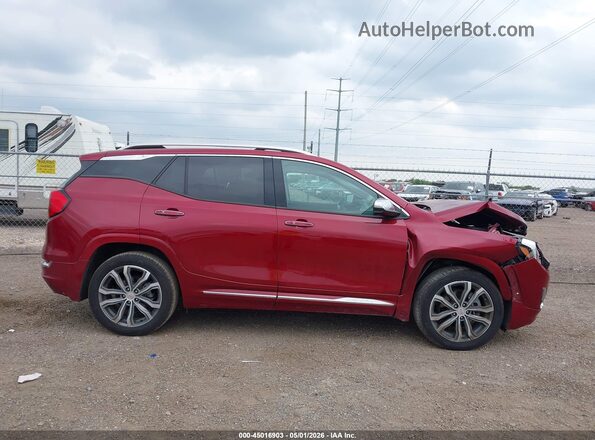 3GKALXEX3KL261840 2019 GMC TERRAIN Red Սալոնի հետևի տեսք