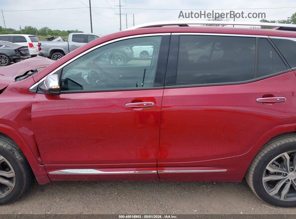 3GKALXEX3KL261840 2019 GMC TERRAIN Red Սալոնի 360 աստիճան տեսք