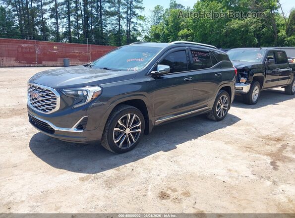3GKALXEX3LL156538 2020 GMC TERRAIN Gray Передня ліва чверть