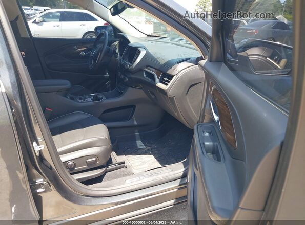 3GKALXEX3LL156538 2020 GMC TERRAIN Gray Вид салону спереду