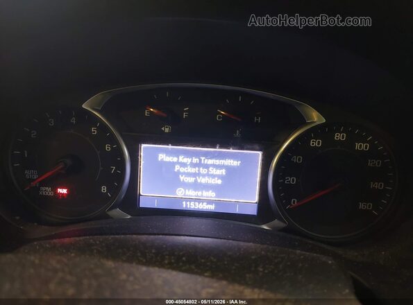 3GKALXEX5KL135821 2019 GMC TERRAIN Red უკანა სავარძლების ხედი