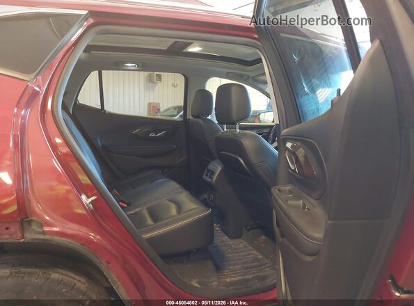 3GKALXEX5KL135821 2019 GMC TERRAIN Red VIN კოდის სტიკერის ხედი