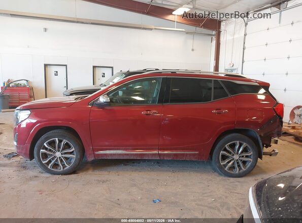 3GKALXEX5KL135821 2019 GMC TERRAIN Red სალონის 360-გრადუსიანი ხედი