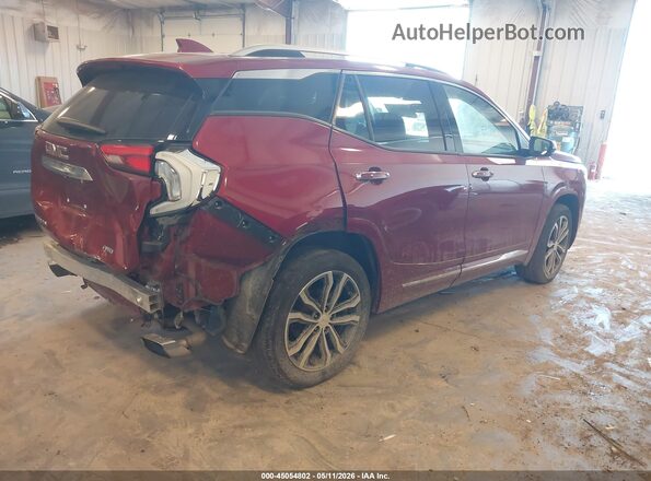 3GKALXEX5KL135821 2019 GMC TERRAIN Red უკანა მარჯვენა