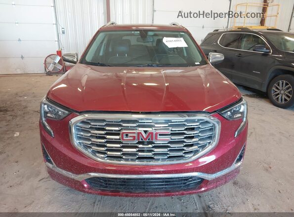 3GKALXEX5KL135821 2019 GMC TERRAIN Red ხელსაწყოთა პანელის ხედი