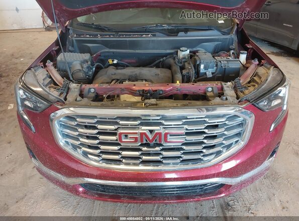 3GKALXEX5KL135821 2019 GMC TERRAIN Red უკანა ხედი