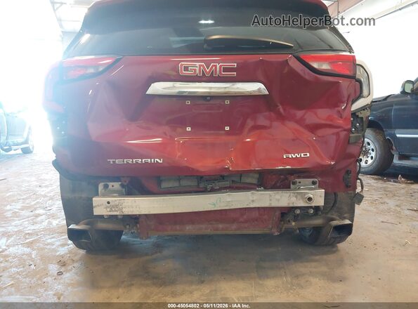 3GKALXEX5KL135821 2019 GMC TERRAIN Red წინა ხედი
