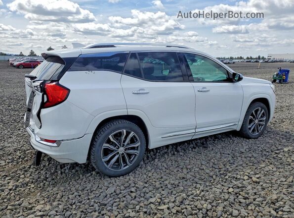 3GKALXEX6JL139634 2018 GMC TERRAIN White Задня права чверть