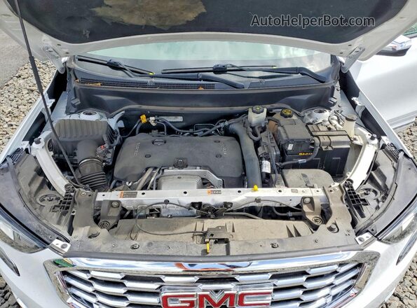3GKALXEX6JL139634 2018 GMC TERRAIN White Вид підкапотного простору